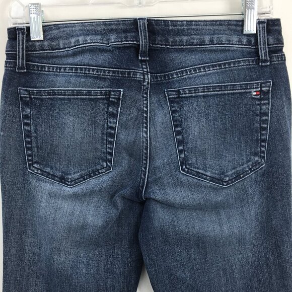Tommy Hilfiger Vintage Wash Skinny Jean Size 0 EXCELLENT Condition - Picture 4 of 6
